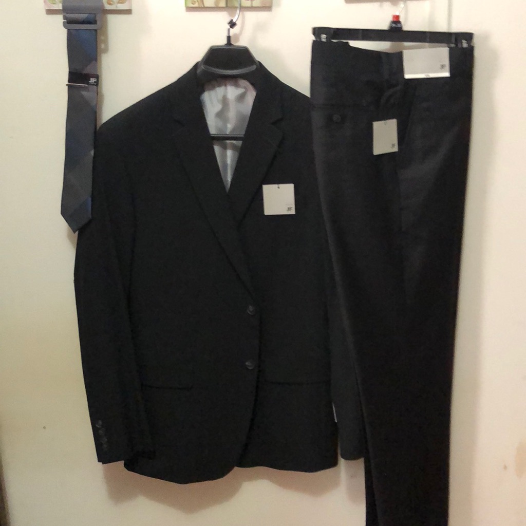 Brand New Suit And Tie